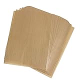 Clicitina Hojas de papel para hornear pergamino sulfurizado Stick Fit Paper Baking No Parchment Kitchen,Dining & Bar Cesta de vapor
