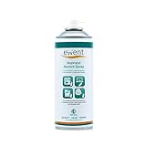 Ewent EW5611 - Alcohol Isopropílico en Spray - 400 ml - Libre de Cloro - Seguro para Plásticos - Limpia Contactos Electrónicos y Carcasas de Ordenadores - No Afecta la Capa de Ozono
