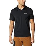 Columbia Zero Rules Polo Shirt - Camiseta para Hombre, Color Negro, Talla L