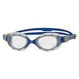 Zoggs Predator Flex-Regular Fit Gafas de natación, Adultos Unisex, Blue/Clear