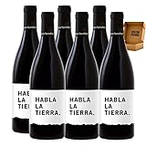 Bodegas Habla - Envío 24h - Mejor Vino de España - Cosecha Privada (6 x Botella 75 cl, Habla la Tierra)
