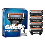 Gillette Fusion Proglide - Recambio para cuchillas de afeitar, 4 unidades