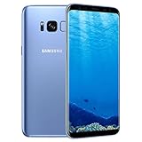 Samsung Galaxy S8 - Smartphone 4G de 5.8'(14.7 cm), 2960 x 1440 pixeles, camara trasera de 12, camara frontal de 8 MP, Octacore 2.3 GHz, 64 GB, 4 GB RAM, Android 7, Azul (Blue Coral)