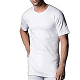 Abanderado Termal algodón Invierno C/Redondo Camiseta térmica, Blanco (Blanco 001), X-Large (Tamaño del Fabricante:XL/56) para Hombre