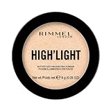 Rimmel London High'light, Iluminador, Tono 1 Stardust - 8 g