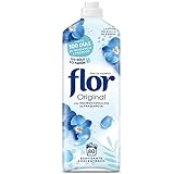 Flor Original - Suavizante Concentrado, para la Ropa, 80 lavados