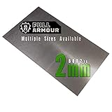 Placa de aluminio - 2mm 100mm x 150mm (10cm x 15cm)