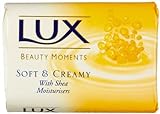 Lux Beauty Moments Soft & Creamy - Jabón de jabón, 6 unidades (6 x 125 g)