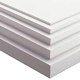 Imballaggi.point - Paneles aislantes de poliestireno, ideales para el aislamiento térmico de paredes, techos y falsos techos, densidad de 15 kg/m2, 100 x 100 x 2 cm (10)
