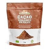 Cacao Ecológico en Polvo 1 Kg. Organic Cacao Powder. Bio, Natural y Puro producido a partir de Granos de Cacao Crudo. Cultivado en Perú a partir de la planta Theobroma Cacao.