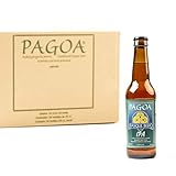 Pagoa - Cerveza Artesana IPA de Alta Fermentación 12 x 33 cl | India Pale Ale con Extra de Lúpulo | Pioneros de la Cerveza Artesanal en España desde 1998 | Cervezas para Regalar
