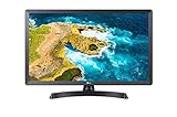 LG 28TQ515S-PZ - Monitor TV 28 pulgadas HD, Amplio Ángulo de Visión, LED Profundidad Color, Smart TV WebOS22, Asistentes de Voz (ThinQ, Google y ALEXA), Compatible Cloud Gaming Stadia, Color Negro