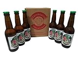 RAÍCES, Nueva NITRO-IPA, cerveza artesanal de Cervecería Valles del Lúpulo (Caja de 6 botellas de 33 cl, pack regalo)