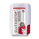 GluteoStop® - ayuda a descomponer el gluten - sensibilidad al gluten - dieta sin gluten - enzima gluten (30 mini tabletas)