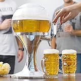 InnovaGoods Ball Dispensador de Cerveza Refrigerante, PMMA, Plateado, 24x24x42 cm