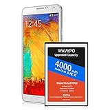 Batería para Galaxy Note 3, Wavypo 2022 nueva batería de repuesto para Samsung Galaxy Note 3 [N900A, N900V, N900P, N900T, N9000, N9005]
