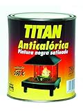 Titan M71753 - Pintura anticalorica negra 750 ml