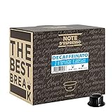 Note d'Espresso - Decaffeinato - Cápsulas de Café para las Cafeteras CAFFITALY - 100 caps