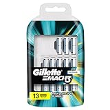 Gillette mach 3 - Cuchillas de recambio para maquinilla de afeitar (13 unidades)