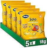 Hero Solo Minipuff Snack de Mango Ecológico- Pack de 5x18gr