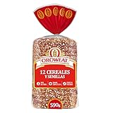 Oroweat - Pan Multicereales con Corteza, 12 Cereales y Semillas, 590gr , 16 Rebanadas