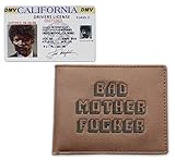 Close Up Original Pulp Fiction Bad Motherfucker Wallet Incl. Licencia de Conducir réplica Conjunto