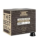 Note d'Espresso - Qualità Oro - Cápsulas de Café para las Cafeteras CAFFITALY - 100 caps