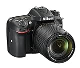 Nikon D7200 - Cámara réflex Digital (24,72 megapíxeles, WiFi Incorporado, NFC, SD 8 GB, 200x Lexar Premium), Color Negro