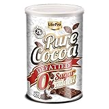 Life Pro Fit Food Pure Cocoa 400g. Cacao 100% Puro con una textura fina. Polvo de cacao alcalinizado y desgrasado