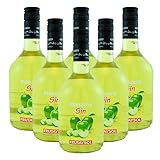Licor de Manzana Verde Sin Alcohol Frutaysol de 70 cl - España - Espadafor (Pack de 6 botellas)