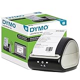 Impresora de etiquetas DYMO LabelWriter 5XL | Reconocimiento automático de etiquetas | Imprime etiquetas de envío extraanchas desde Amazon, eBay, Etsy | Enchuche de 2 clavijas (Europa)