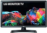 LG 28TL510S-PZ - Monitor Smart TV de 70cm (28') con Pantalla LED HD (1366x768, 16:9, DVB-T2/C/S2, WiFi, Miracast, USB Grabador, 10 W, 2xHDMI 1.4, 1xUSB 2.0, Óptica) Color Negro