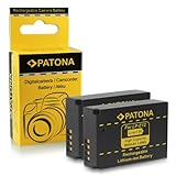 PATONA 2X Bateria LP-E12 Compatible con Canon EOS 100D, EOS M, M2, M10, M50, Rebel SL1