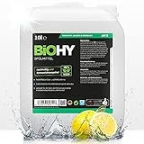 BiOHY Lavavajillas a mano (Bidón de 10 litros) | Libre de fosfatos | libre de químicos dañinos y biodegradables | Adecuado para la restauración y el hogar (Spülmittel)