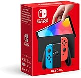 Nintendo Switch (versión OLED) Azul Neón/Rojo Neón