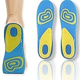 Plantillas de Gel adptables para cualquier talla de zapato de hombre o mujer. Descanso para los pies en tu actividad diaria, deportiva o de ocio. (36-41)